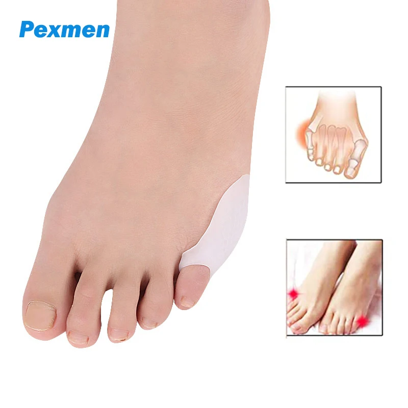 Pexmen 2/4/10Pcs Gel Pinky Toe Protector Bunion Corrector Pain Relief Toes Protection Prevent Corns Calluses and Blisters 10pcs kn95 face mask anti pm2 5 anti particle mask protection dustproof mouth mask fliters