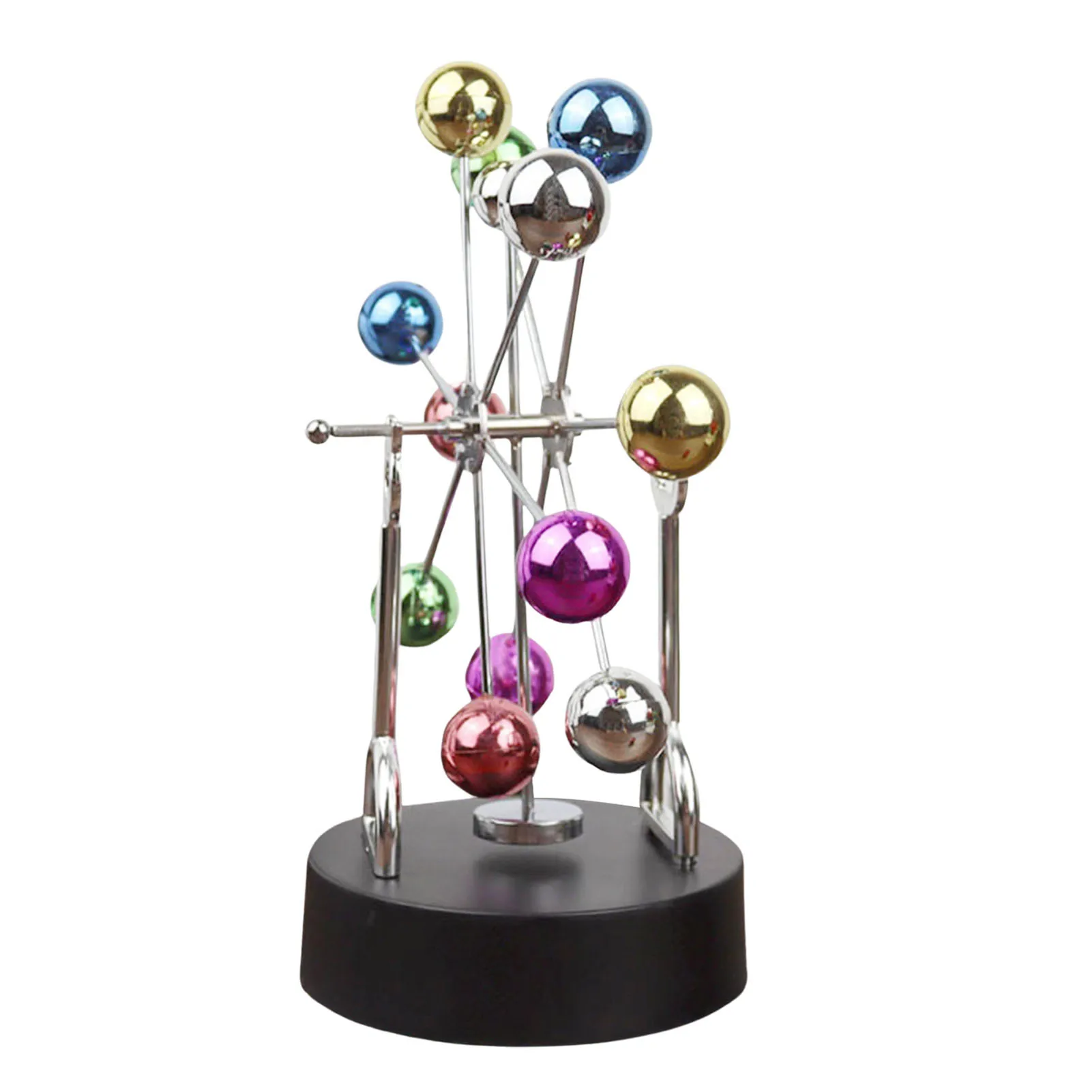 Creative Rotating Ferris Wheel Perpetual Motion Apparatus Simple Newton Pendulum Ball Physical Magnet Scale Wobbler Gifts