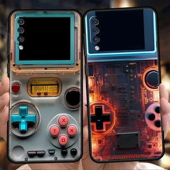 Videogioco Ragazzo Vintage GamePad Cassa Del Telefono per Samsung Galaxy A24 A13 A53 A73 A33 A22 A12 A05 A70 A50 A10 A20 5G Borsette In Silicone