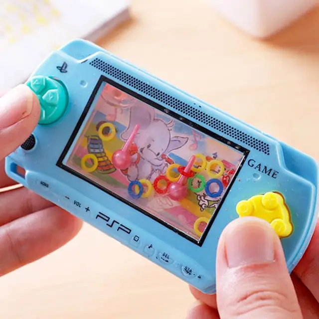Cultiveren Kid Denkvermogen Speelgoed Water Ring Toss Baby Handheld Game Machine Ouder-Child Interactive Game Toys 5
