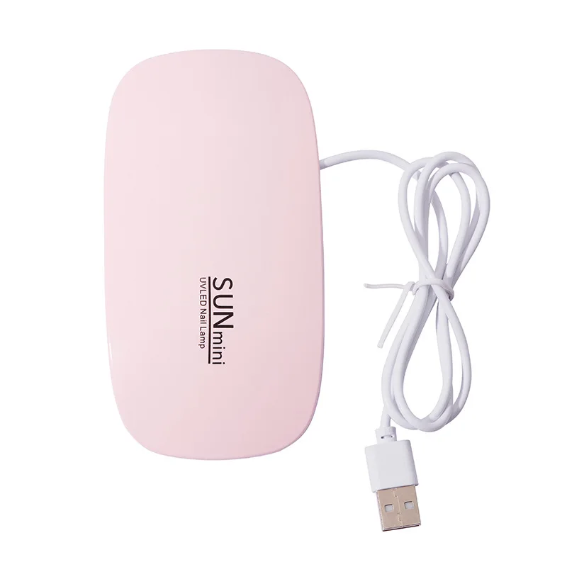 Nail Drying Lamp Led Desk Drying Nail Light Tool Machine Portable Usb 6W UV Manicure Lamp USB Home Use Small