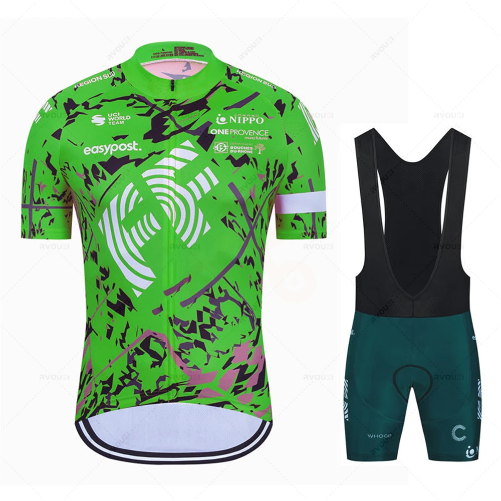 Summer Cycling Clothing 2025 New Team Ropa Ciclismo Hombre Short Sleeve Cycling Jersey Set Mtb Bike Man Uniforme Maillot Bicycle 6