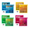 YABAOLIAN 25 Color Eyeshadow Tray Pearl Matte Ground Color Pomegranate Seed Crisp Rice Eyeshadow Student Waterproof Makeup 4