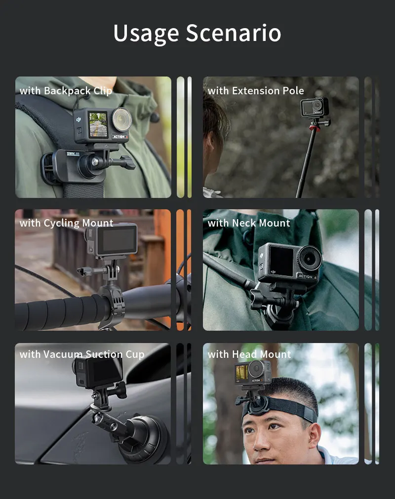 Für DJI Osmo Action 6 5 Pro Action 4 GPS Bluetooth Fernbedienung 25M Reichweite Drahtlose Steuerung Für DJI Action 4 5 Pro Zubehör – Detail 8