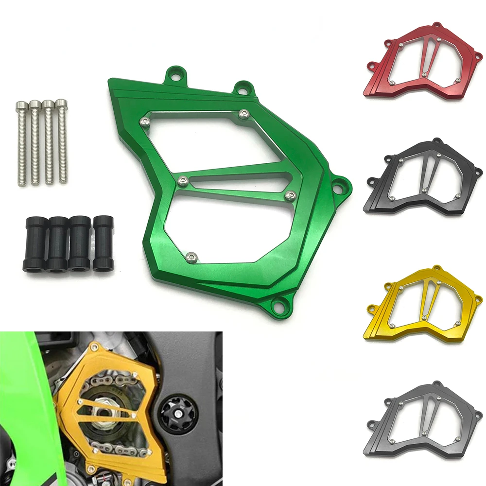 

Motorcycle Front Sprocket Chain Guard Gear Protection Cover For Kawasaki ZX-10R ZX10R 2011-2013 2014 2015 2016 2017 Accessories