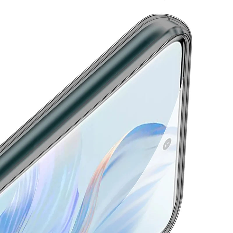 Luxury Transparent Clear Silicone Shockproof Soft Case - Ultra-Thin Full Back Cover