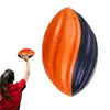 Rugby Ball For Kids Slow Rebound Spiral Rugby Ball For Training 5 Inches Rugby For Indoor & Outdoor Sports Solid Rugby Toys For 1