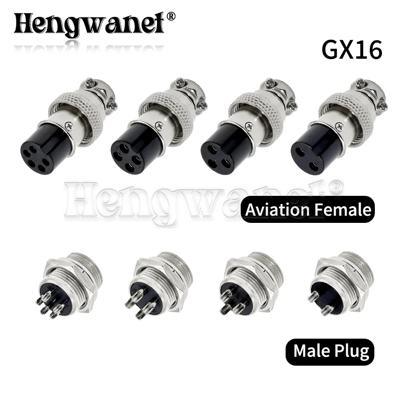 Connector GX12 GX16 GX20 cable connector assembly aviation plug socket connector