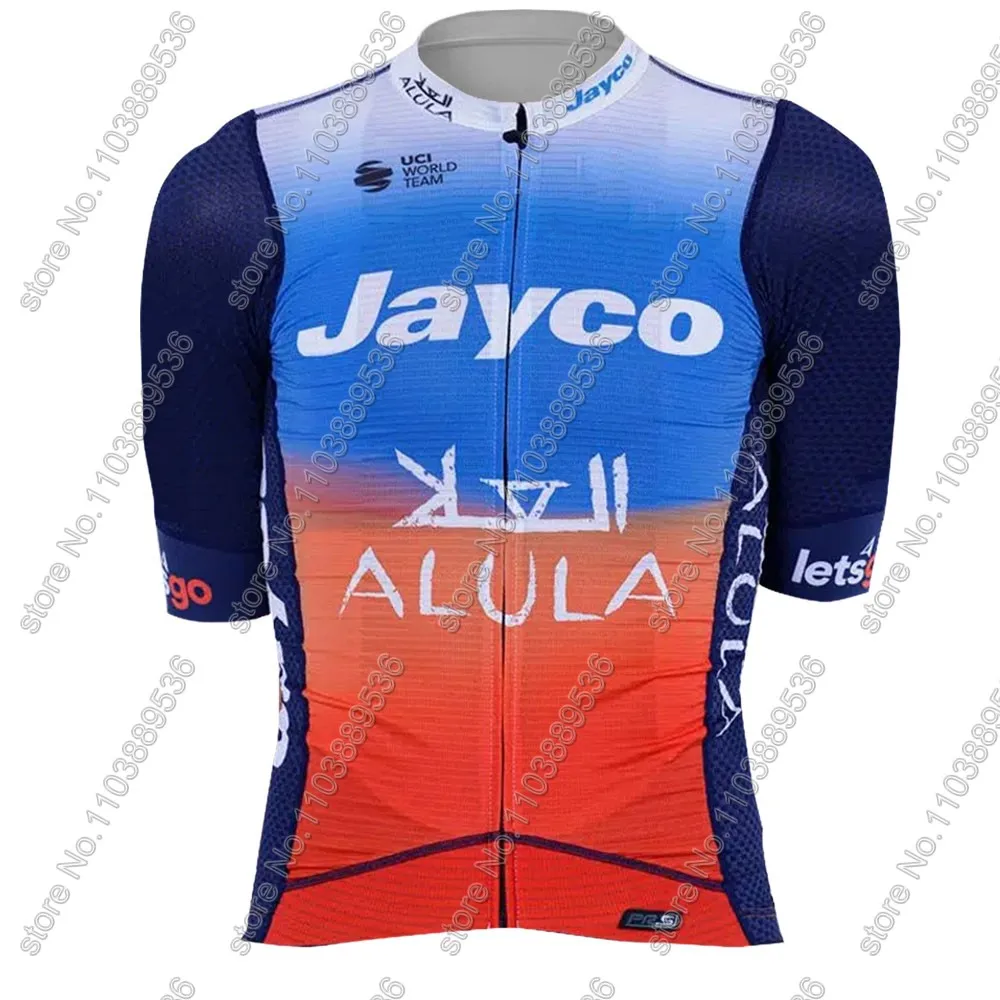 Jayco Alula サイクリングジャージ 2025 チームセット夏オーストラリア