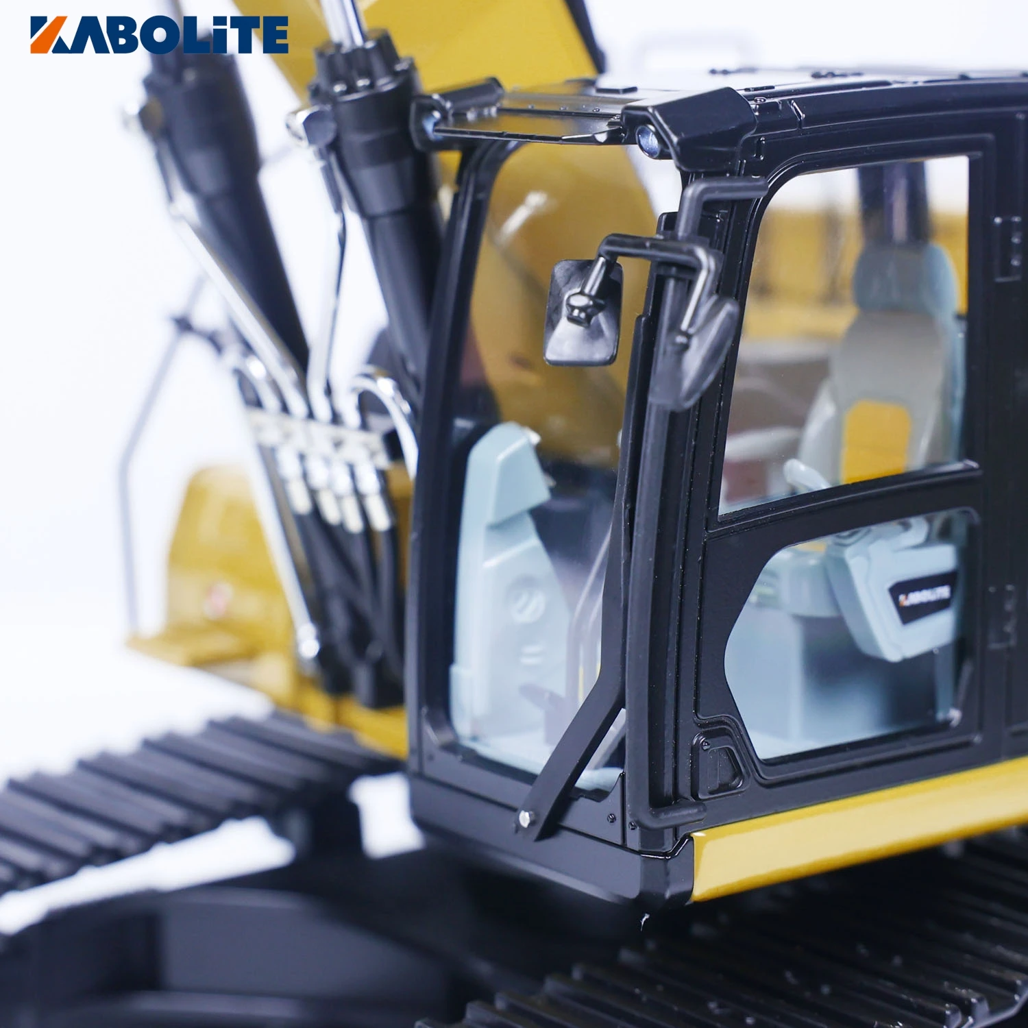 KABOLITE K336GC Upgrades 1/18 Hydraulic RC Excavator K961 100S K336 HUINA RTR RC Digger Quick Release Electric Hammer Claw Toys 5