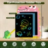 TUNJILOOL 8.5inch Cartoon Dinosaur LCD Writing Tablet Drawing Board Kids Graffiti Sketchpad Toys Handwriting Magic Drawing Board 4