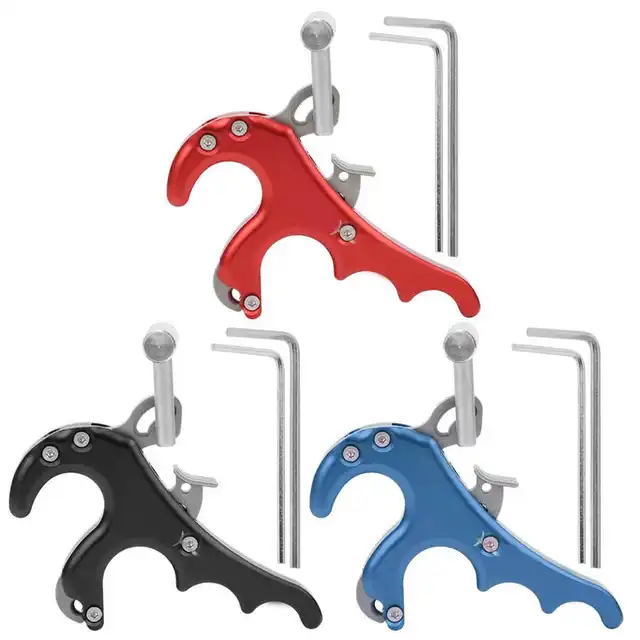 MILAEM Dispositivi Di Rilascio Dell'Arco Di Tiro Con L'Arco 3 Dita