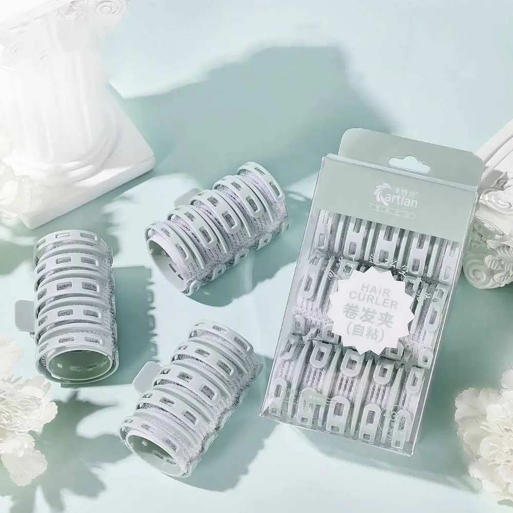 Plastic Self-adhesive DIY Hairdressing Tools Sticky Hair Curls Heatless Hair Curlers Styling Tools