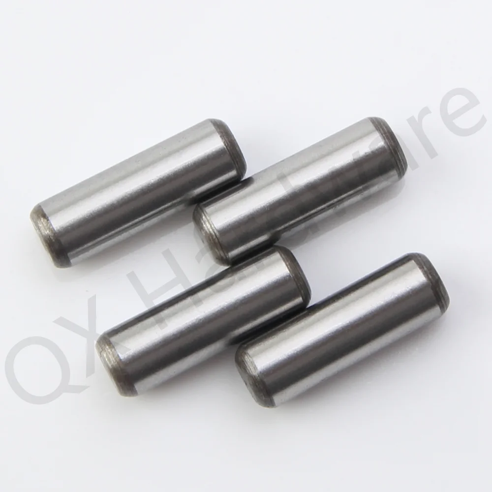 QX611 Φ1.5/Φ2/Φ2.5/Φ3/Φ4/Φ5/Φ6 공장 공급, SUJ2 고정 원통형 핀 위치 잠금 도웰 핀 경도: 58HRC