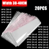 20pcs Width 38-40cm StoBag Transparent Self Adhesive Plastic OPP Resealable Poly Cellophane Clothing Bags Clear Packing Gift Bag 1