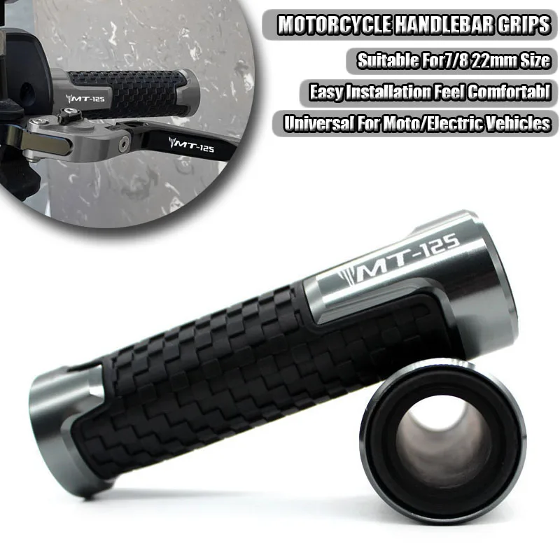 Moto Manubrio Mano Grips Mano Grip Per Yamaha Mt-125 Mt125 2014-2019 2020 2018 2017 2016 2015 2020 2021