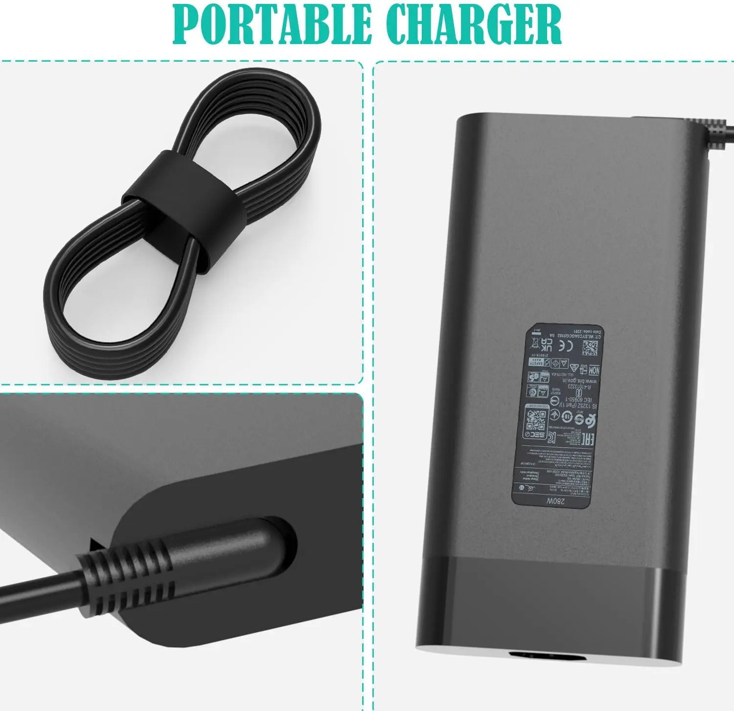 280W 20V 14A AC充電器アダプター HP OMEN Amazon.com: 280W 20V 14A AC Charger Adapter for HP OMEN
