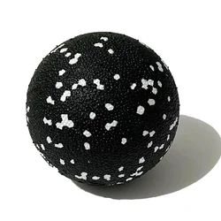 High-Density 8cm Peanut Massage Ball for Muscle Relaxation and Pain Relief (White 1)