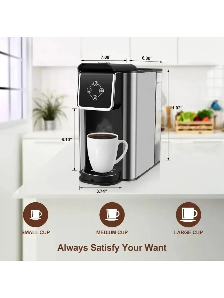 Serve Coffee Maker  Brew Coffee Ground Coffee Compact  automatic machine Kitchen Appliances 2