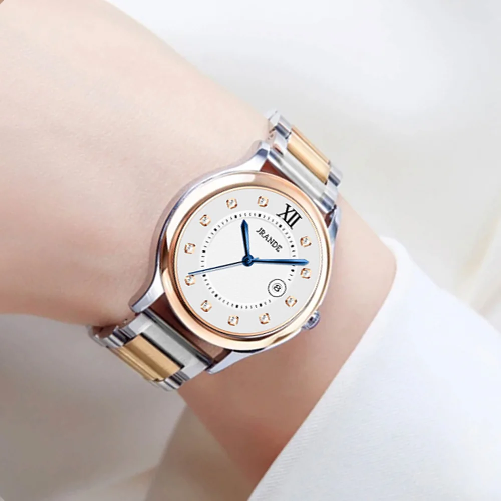 Luxury Designer Watch Women Golden Steel Diamond Waterproof Quartz Wristwatches Ladies Gifts 2024 Popular New Female Hand Clock 3