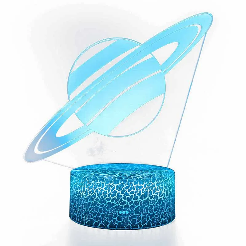 글로브 갤럭시 다채로운 3D 야간 조명 LED 터치 리모컨 테이블 조명, USB 크리에이티브 선물 조명, 도매