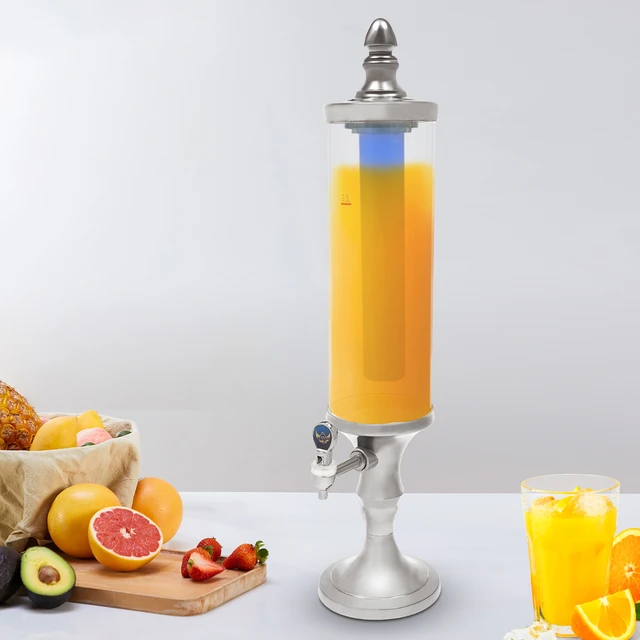 Beer Dispenser with LED Light 3 L, Margarita Mimosa Tower Drink