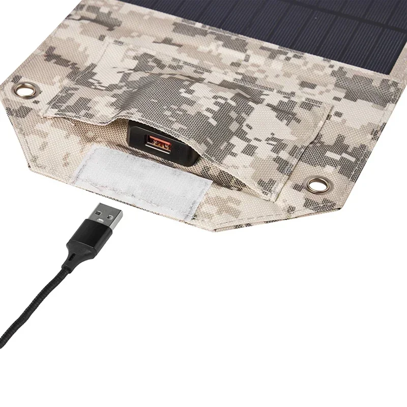 Panel Solar Plegable 100W/60W Cargador USB Portátil
