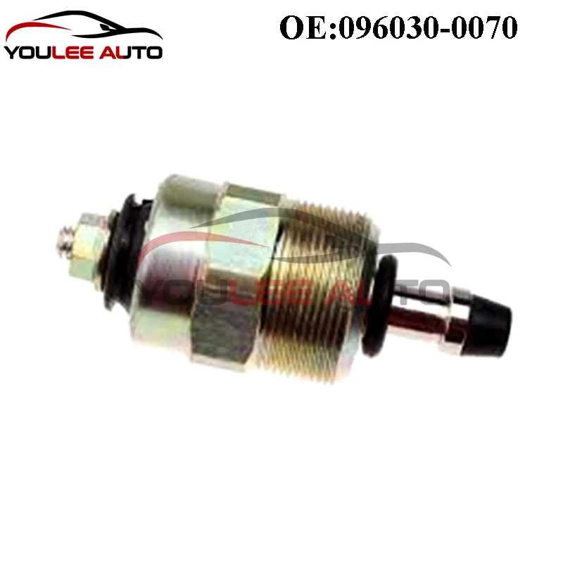 096030-0070 096010-0690 096030-0160 Fuel Pump Solenoid Fuel Cut-Off Stop Solenoid For Toyota Hyundai Isuzu Mitsubishi ZEXEL