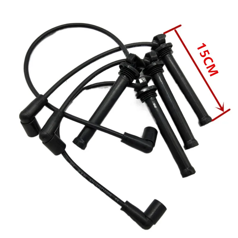 15cm Ignition wires for Chery tiggo 5 a3 a5 481/484 voltage engine ignition line high tension cable A11-3707130HA