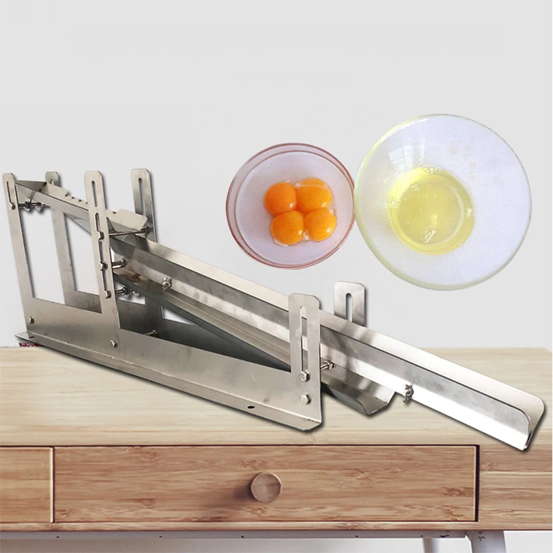 

Manual Egg Liquid Separator Machine Egg Yolk White Separator Egg White And Yolk Separating Machine 500-800pcs/H