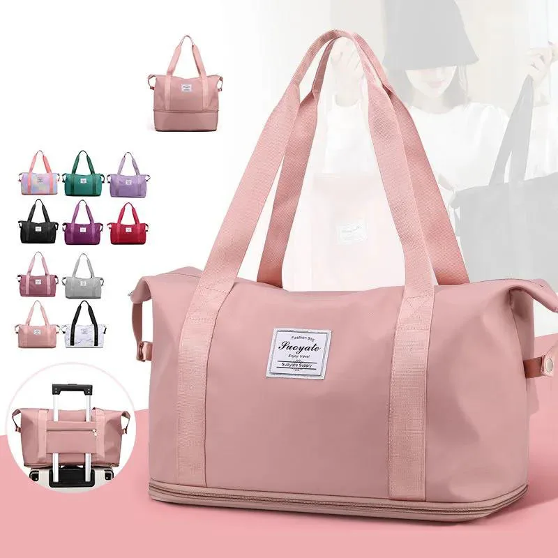 Fashion Outdoor Travel Waterproof Gym Bags Large Capacity Women Man