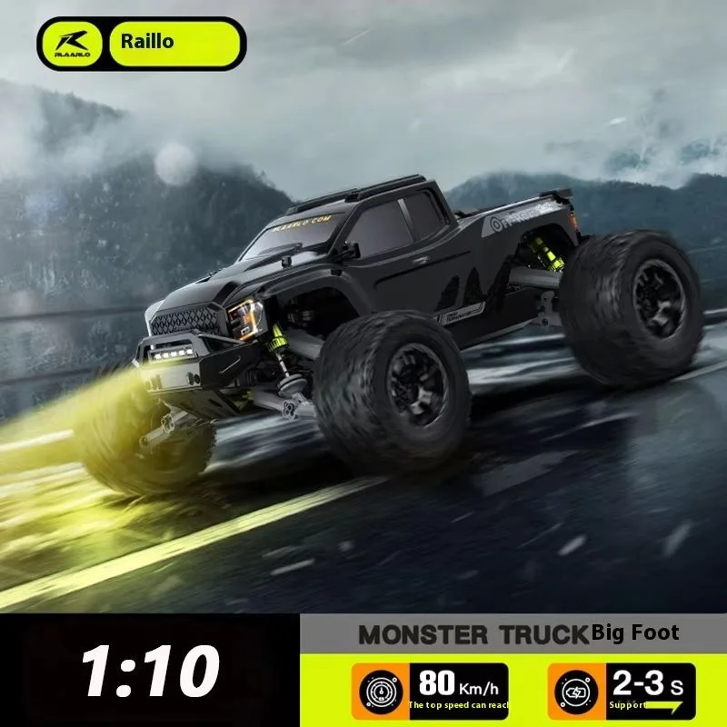 Lelalo 1:10 Almighty Terminator Rc Remote Control Car Racing Remote Control Car Four-Wheel Drive Off-Road Remote Control Car Toy 2