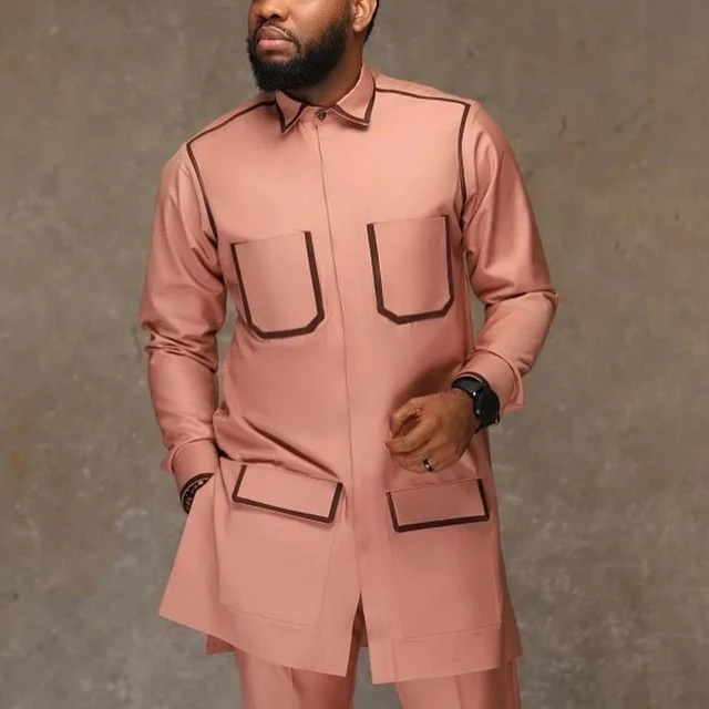 Tunde Breasted Dashiki Outfit