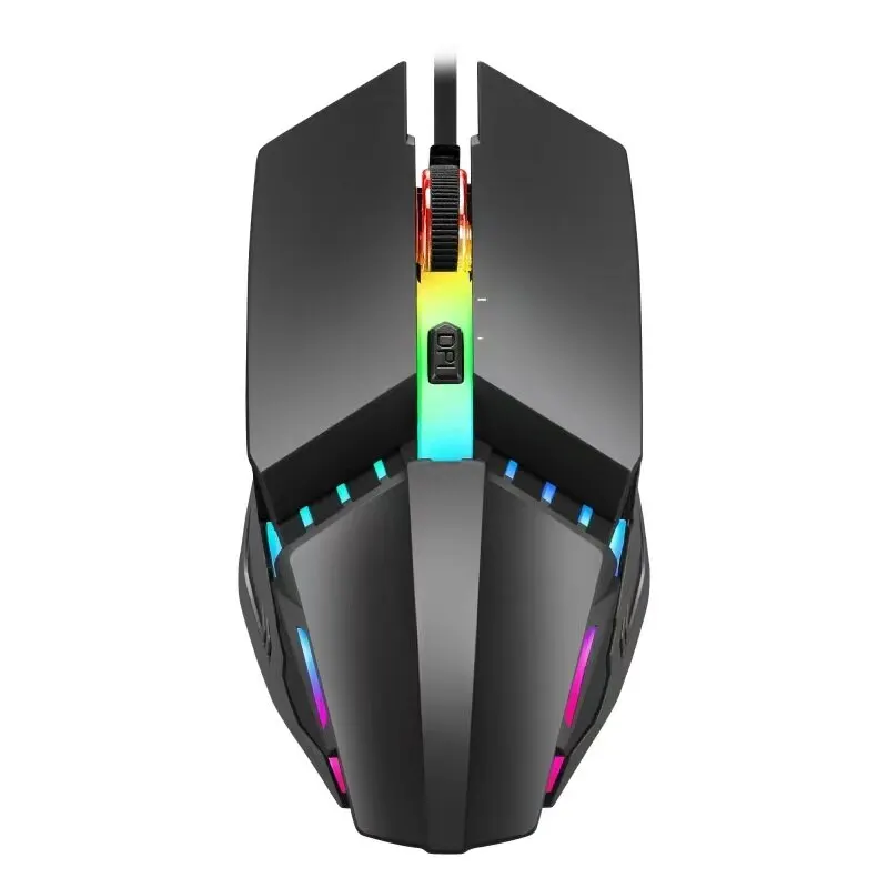 V5 Game Mouse Wired Mechanical Macro Mouse Office Desktop Computer Laptop