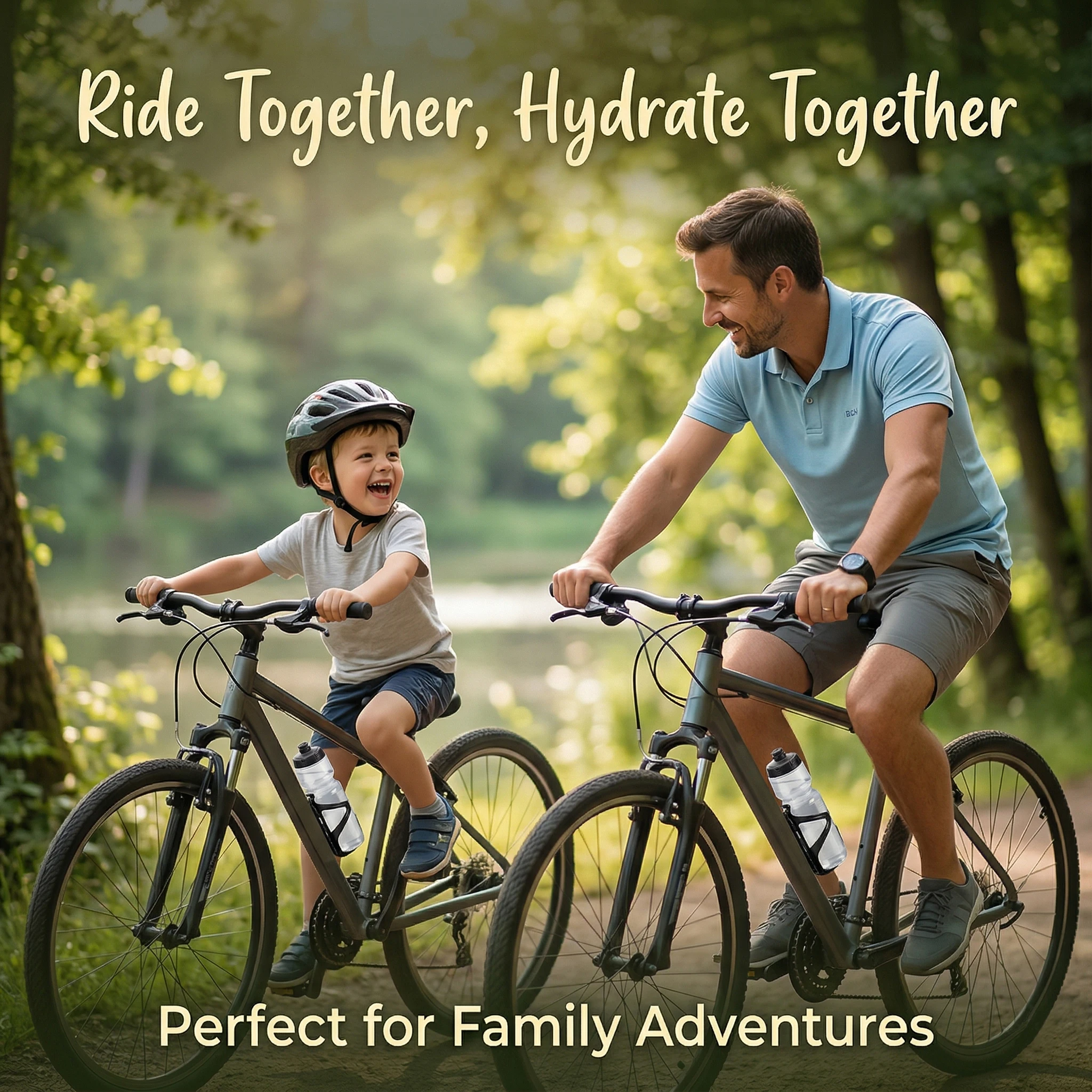 Durable Leak-Proof Bike Water Bottle Holder - Lightweight, Non-Slip, Adjustable Bicycle Cup Holder