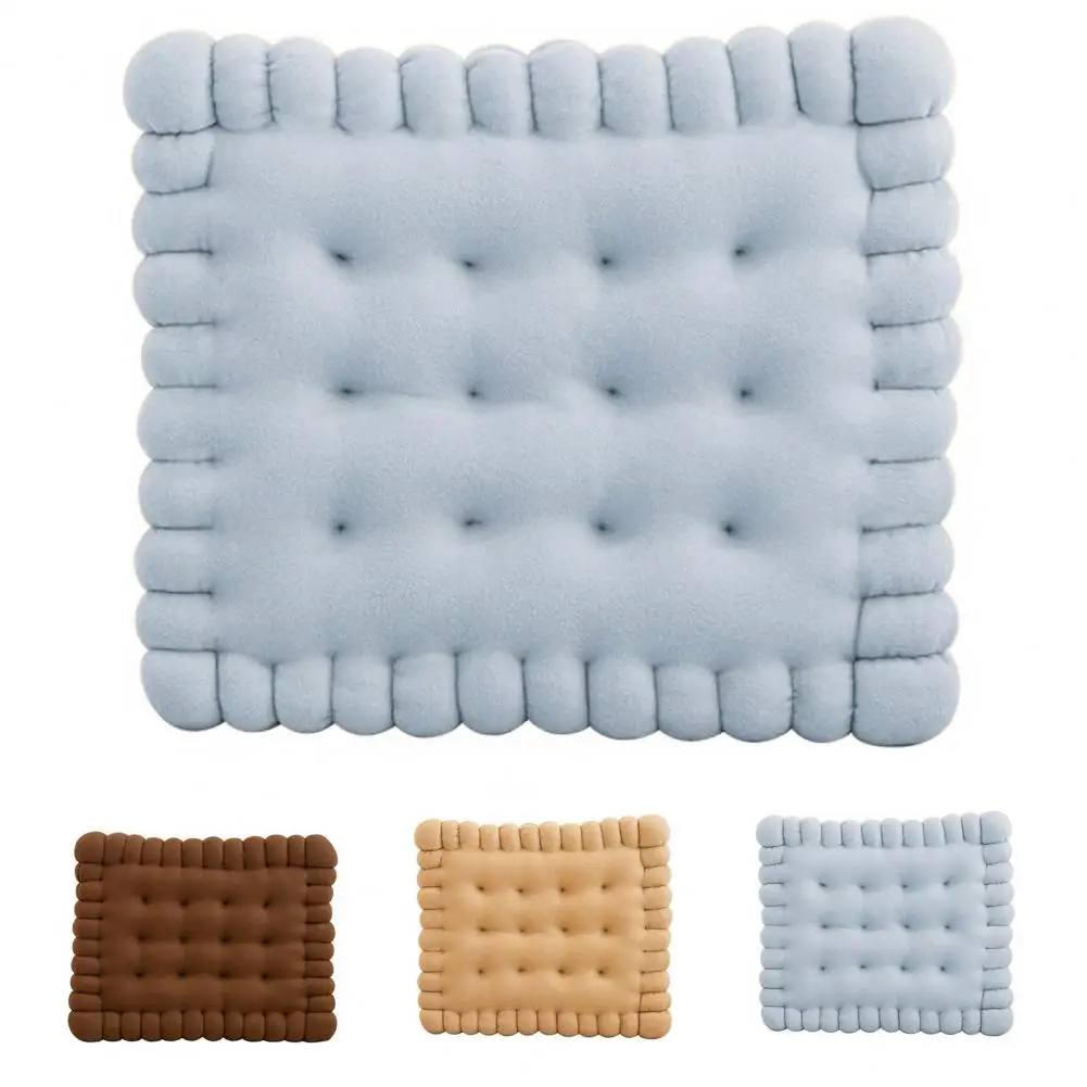 

Chair Pad Cushion 3 Colors Chair Seat Cushion Thickened Useful Cookie Shaped Floor Mat Pillow Household Supplies