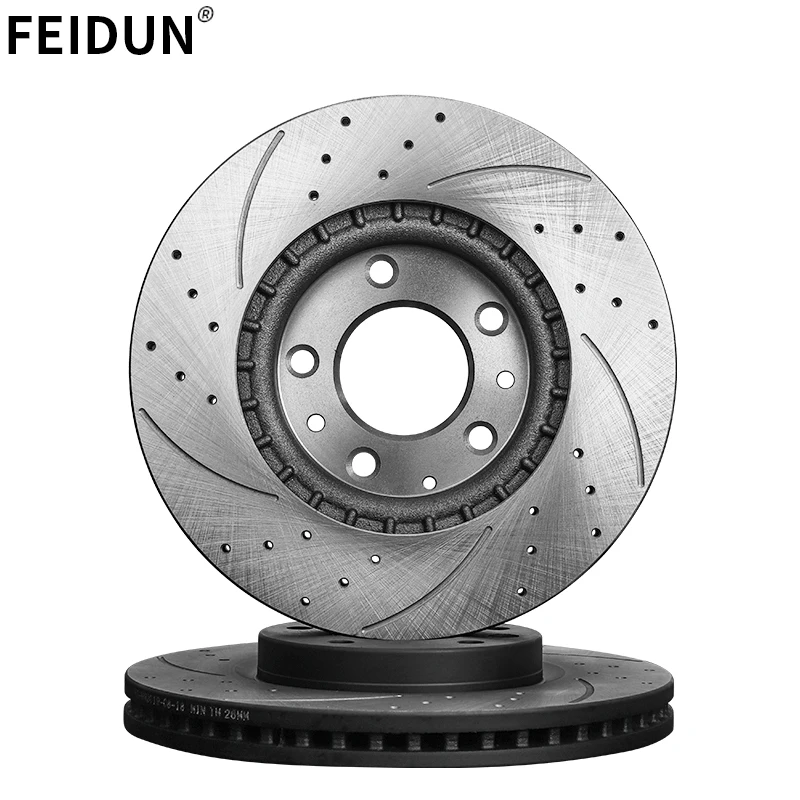 Feidun Resolve brake shaking Noiseless Auto parts car brake discs for Datsun B-310 Bluebird Cherry Laurel mi-DO on-DO Truck
