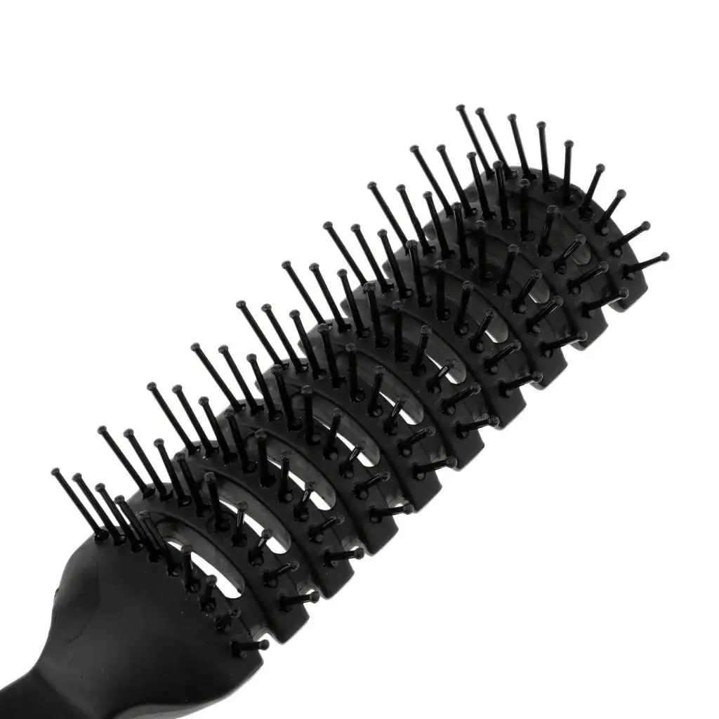 2x Hairbrush Hairdresser Brush Styling Brush Tunnel Brush for Hair Styling 6