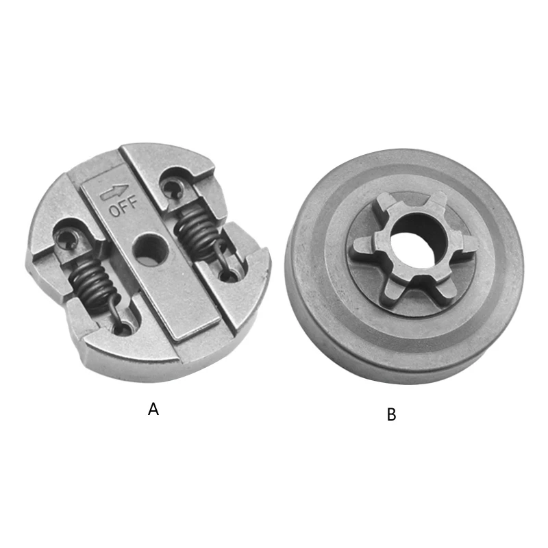 Clutch Drum 6 Teeth Tooth Sprocket Rim Needle Bearing Compatible Chainsaw 2500 Spare Tool Part Replacement Sprocket Drum