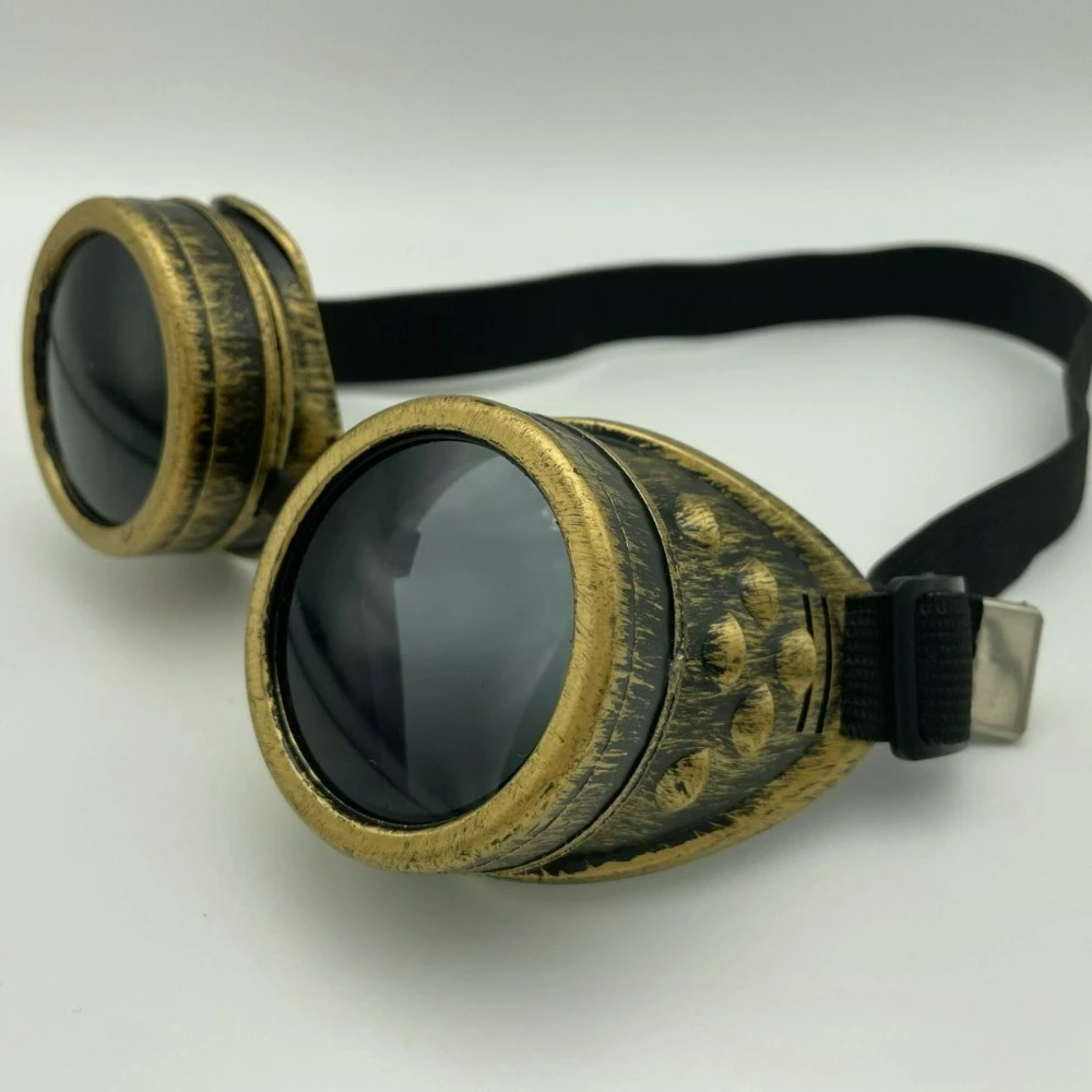 Steampunk Retro UV400 Windproof Anti-Glare Goggles
