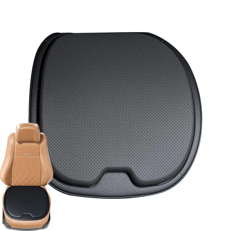 

Seat Pad Drive Auto Cushion Cover Non-slip Front Seat Covers Breathable Polyester Seat Cushion Protector Foam Heightening Wedge