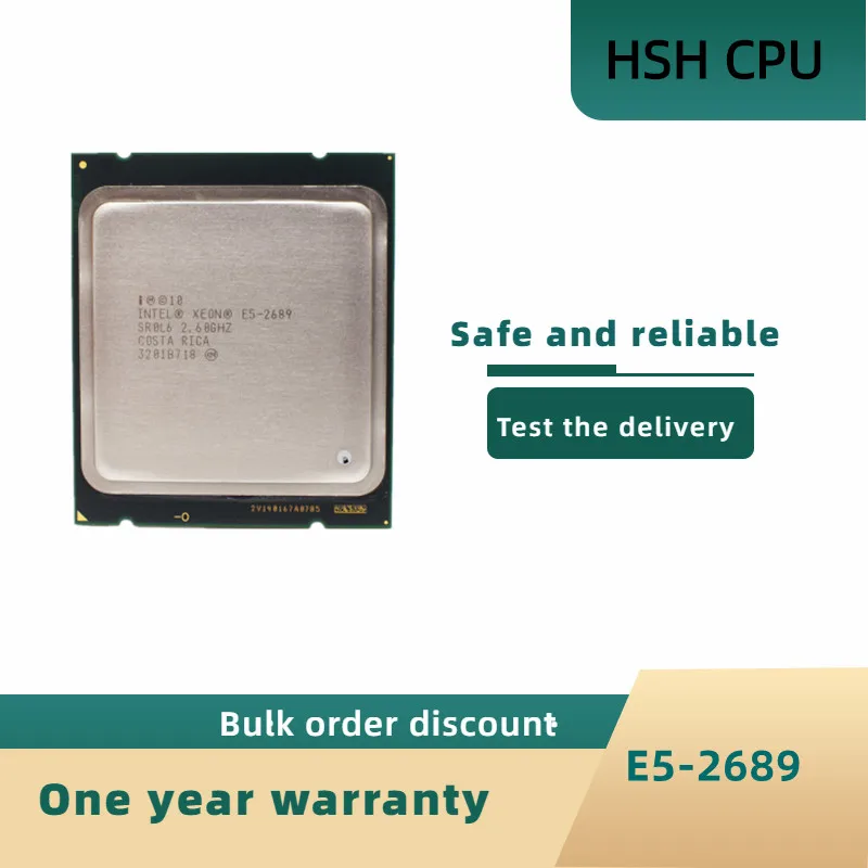 

Процессор Intel Xeon E5 2689 LGA 2011 2,6 ГГц 8 ядер 16 потоков
