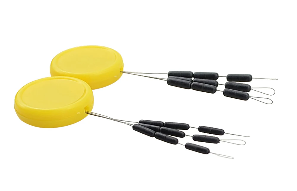 Hirisi 2set Sinkers Hooklink Gewichte Größe 0,05g 0,08g für Karpfenangeln Terminal Tackle AG200 – Detail 5