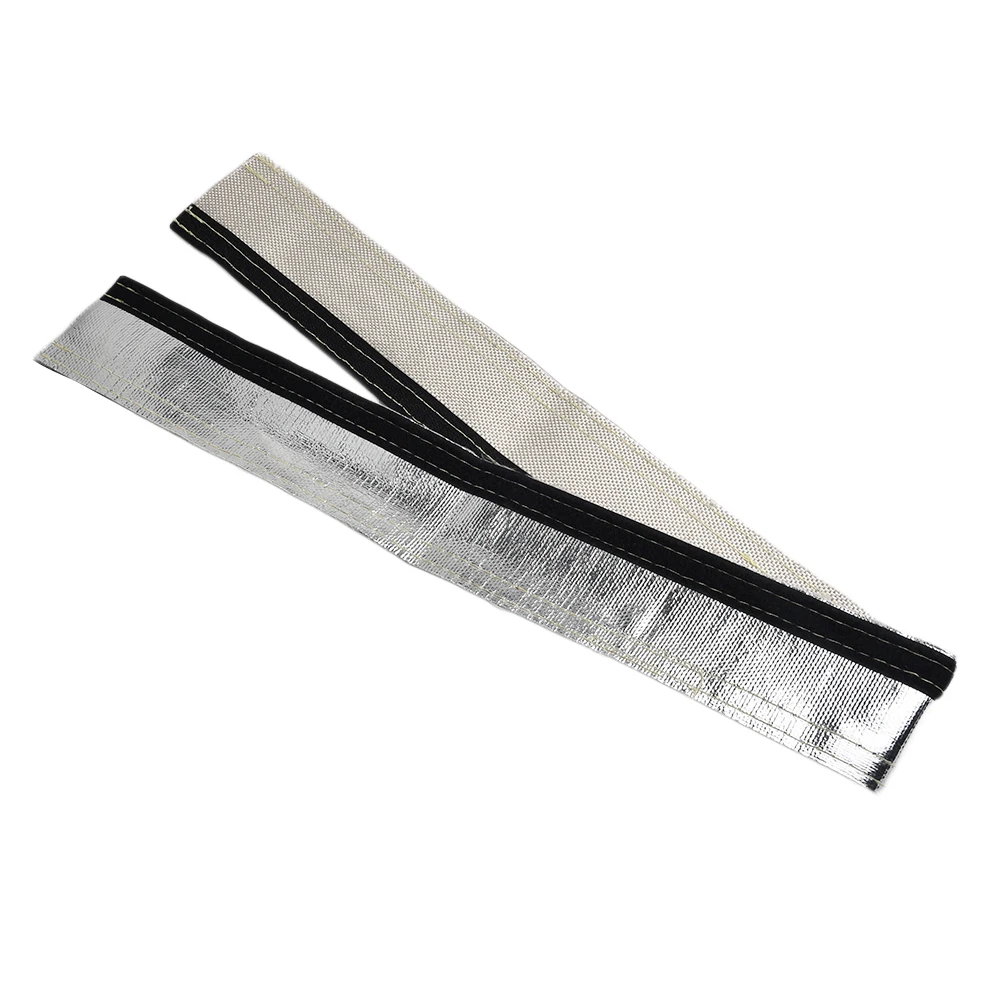 Heat Insulation Sleeve 1M Metal Heat Shield Insulated Wire Hose Cover Wrap Tube Thermal 12mm Car Accessories