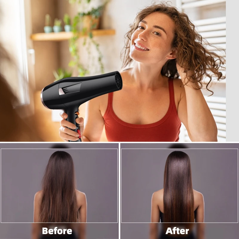 Professional High-Power Hair Dryer for Salon Constant Temperature Quick Dry Women's Styling Tool for Homes Hotels