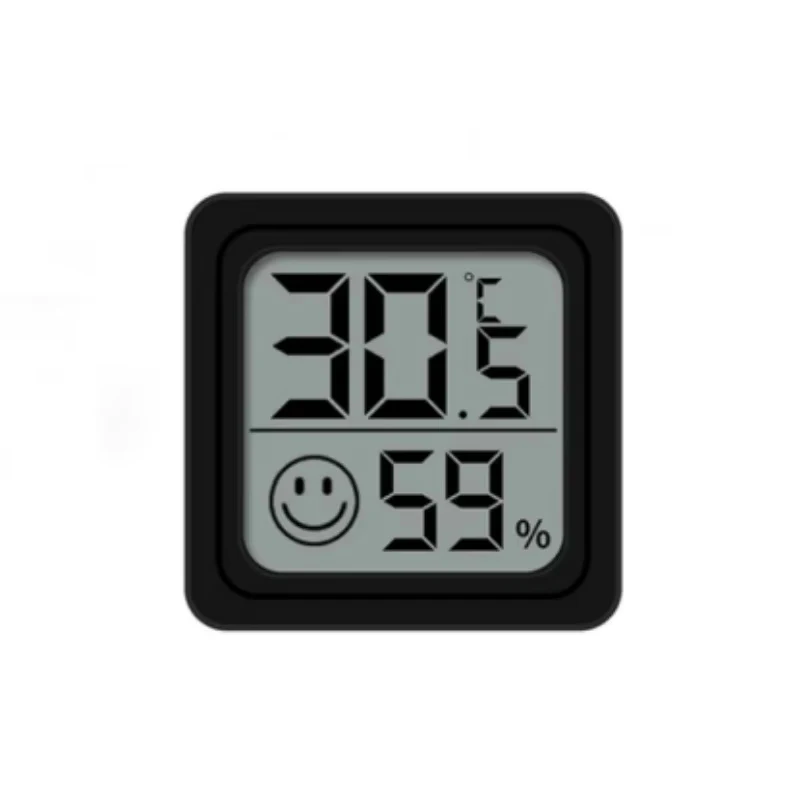 Mini termómetro Digital LCD, higrómetro, medidor de humedad y temperatura ambiente interior, herramientas de medición del hogar, juego de 4 Uds.