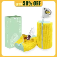 Reusable Mesh Shoe Washing Bag for Washing Machine - 2-Pack Laundry Protector with Gift Box, Durable Footwear Wash Accessories 1