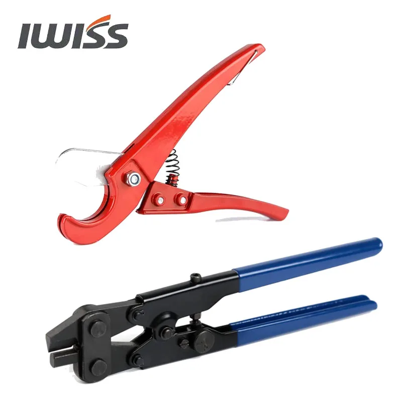 Iwiss Pex1210c Ring Removal Tool C/w Pex Pipe Cutter Designed To