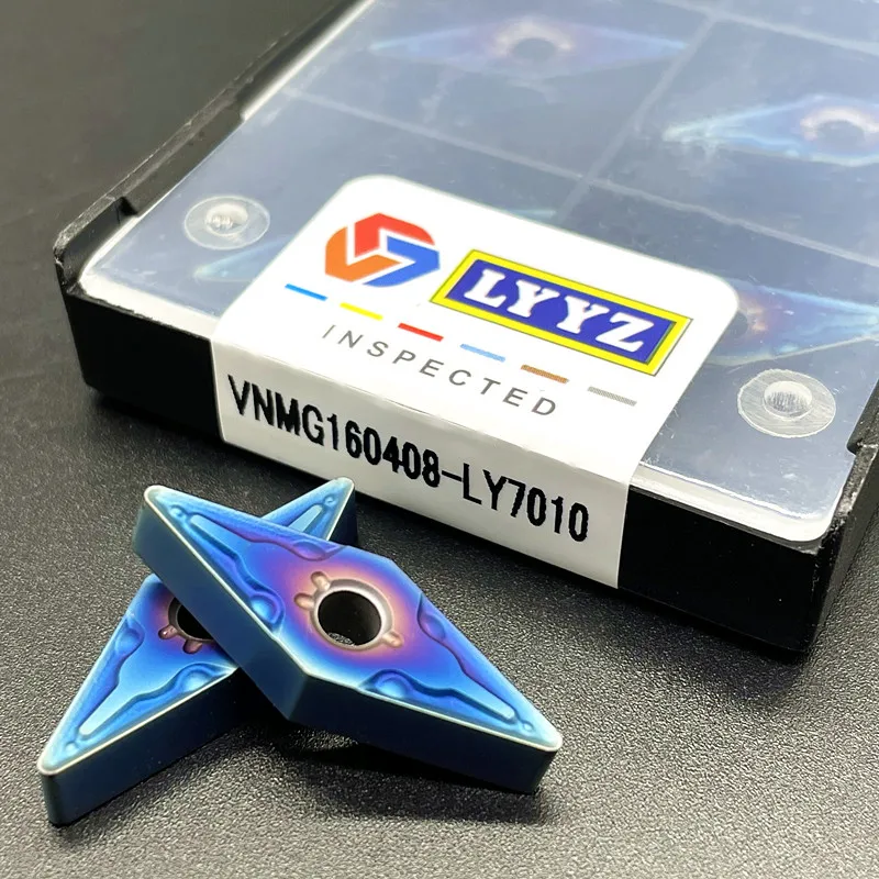 

VNMG 160404 160408 Internal Carbide Insert VNMG160404 VNMG160408 Turning Tool Blue Flame Series CNC Milling Blades