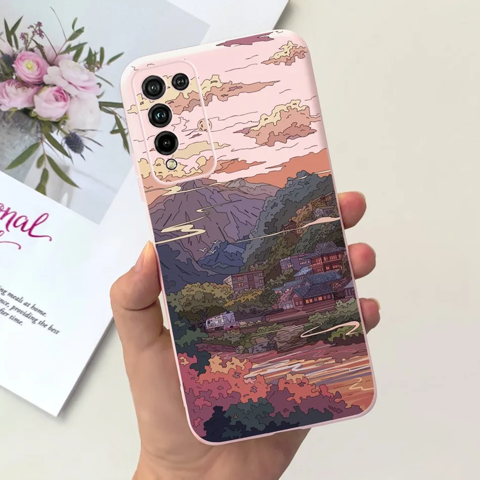 Fashion Moon Design Soft Silicon Shockproof Protective Bumper Cover